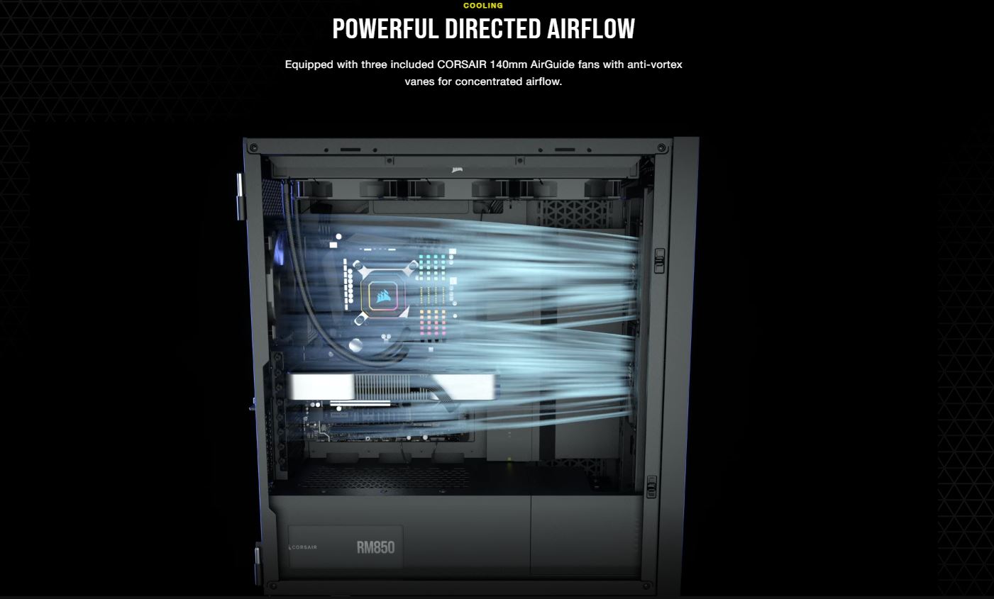 Vỏ máy tính Corsair 7000D Airflow TG White giới thiệu 2